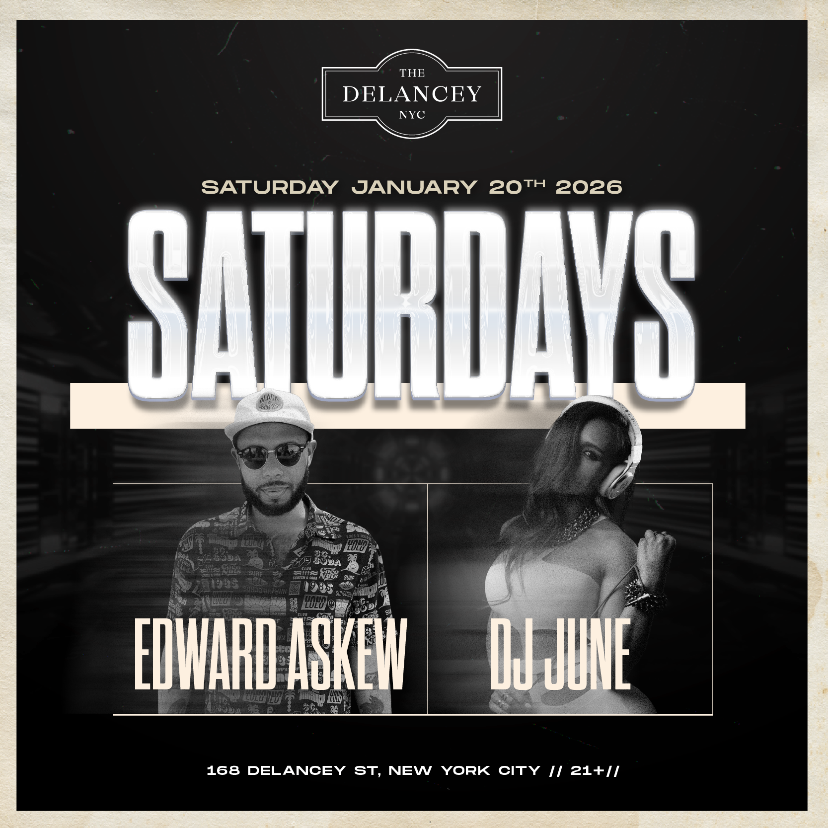 Saturday Nights @ The Delancey Nightclub