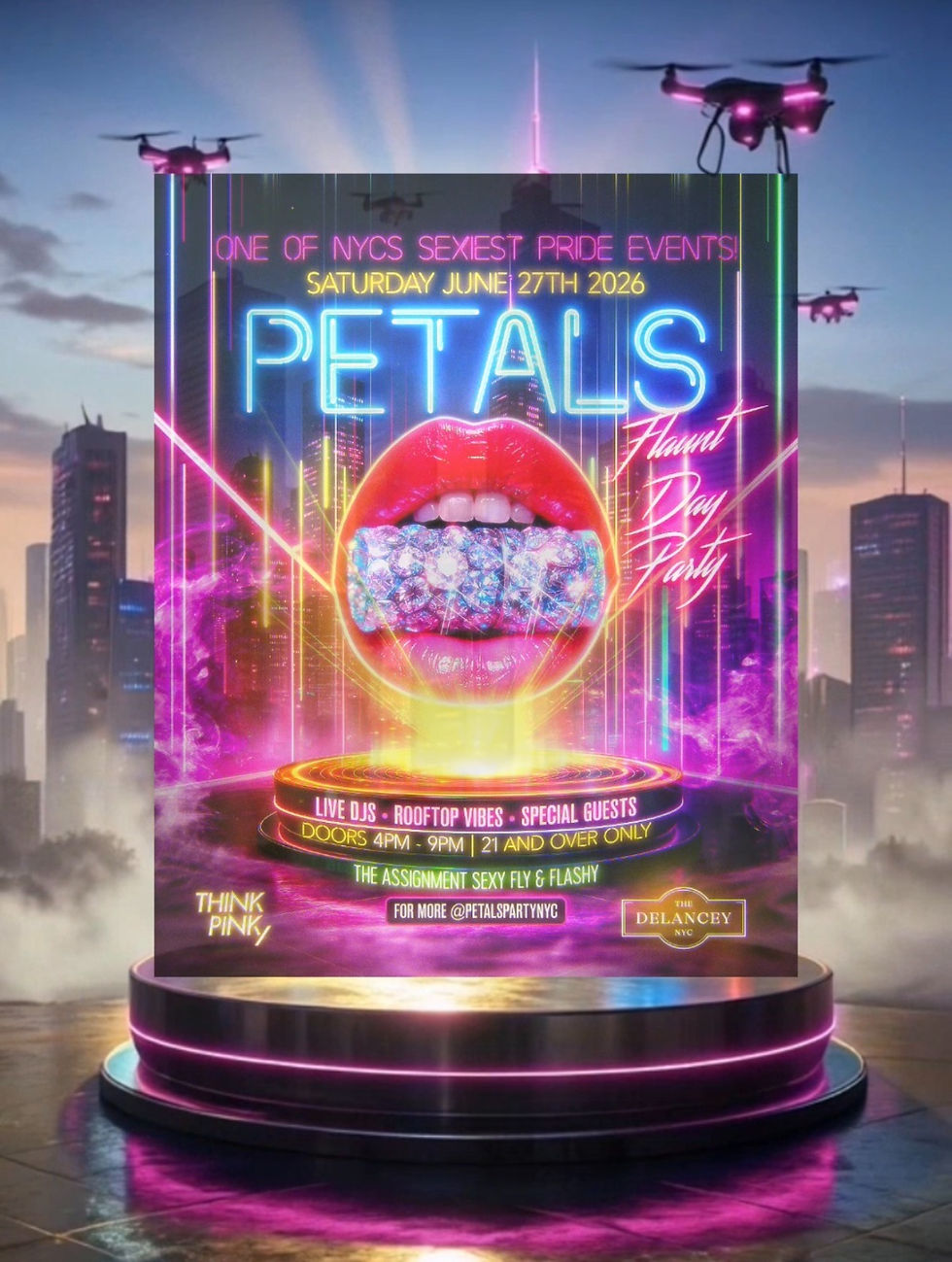 PETALS NYC PRIDE DAY PARTY!!!