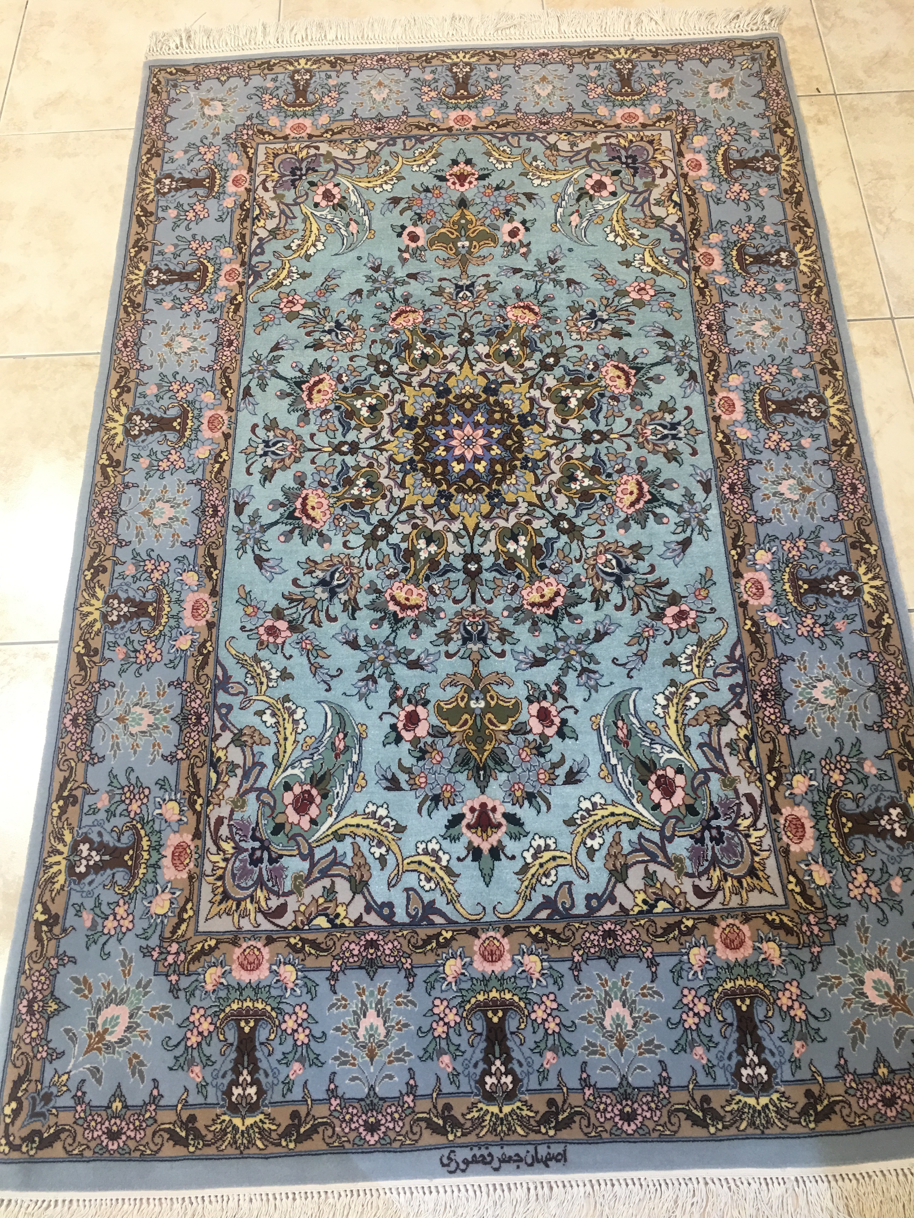 Esfahan Carpet Silk & Wool
