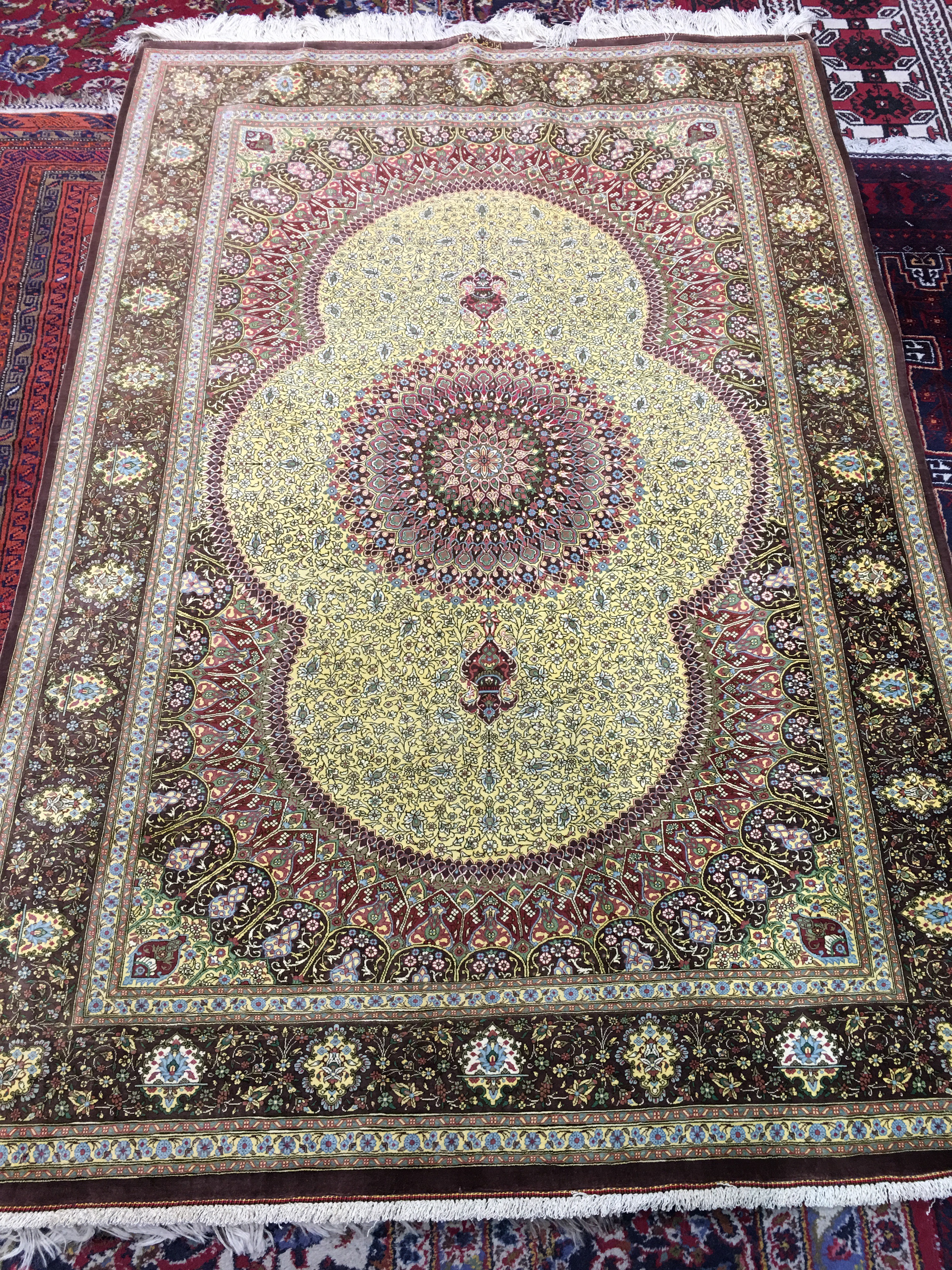 Fine Silk rug