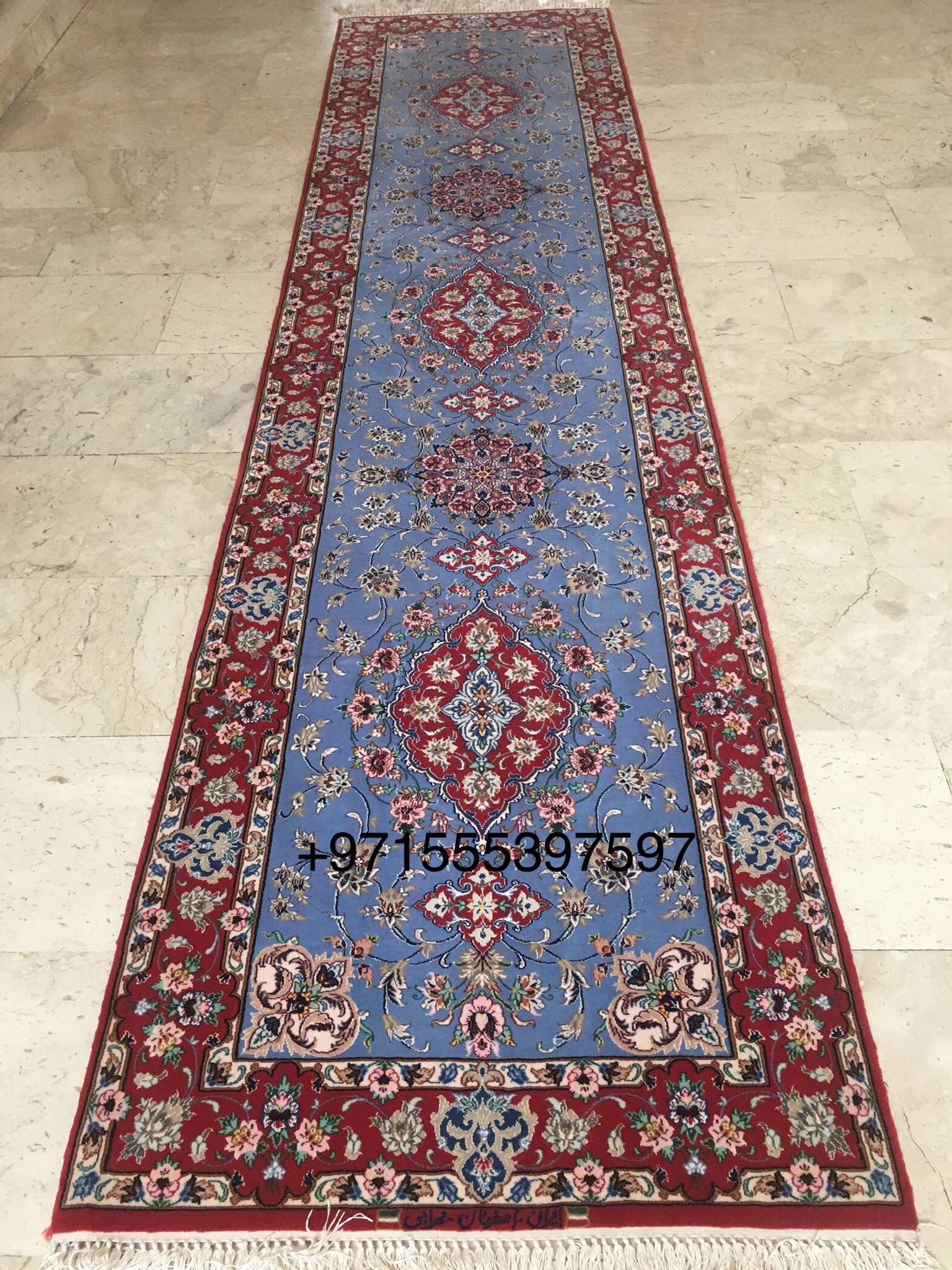 Isfahan Runner Handmade Carpet