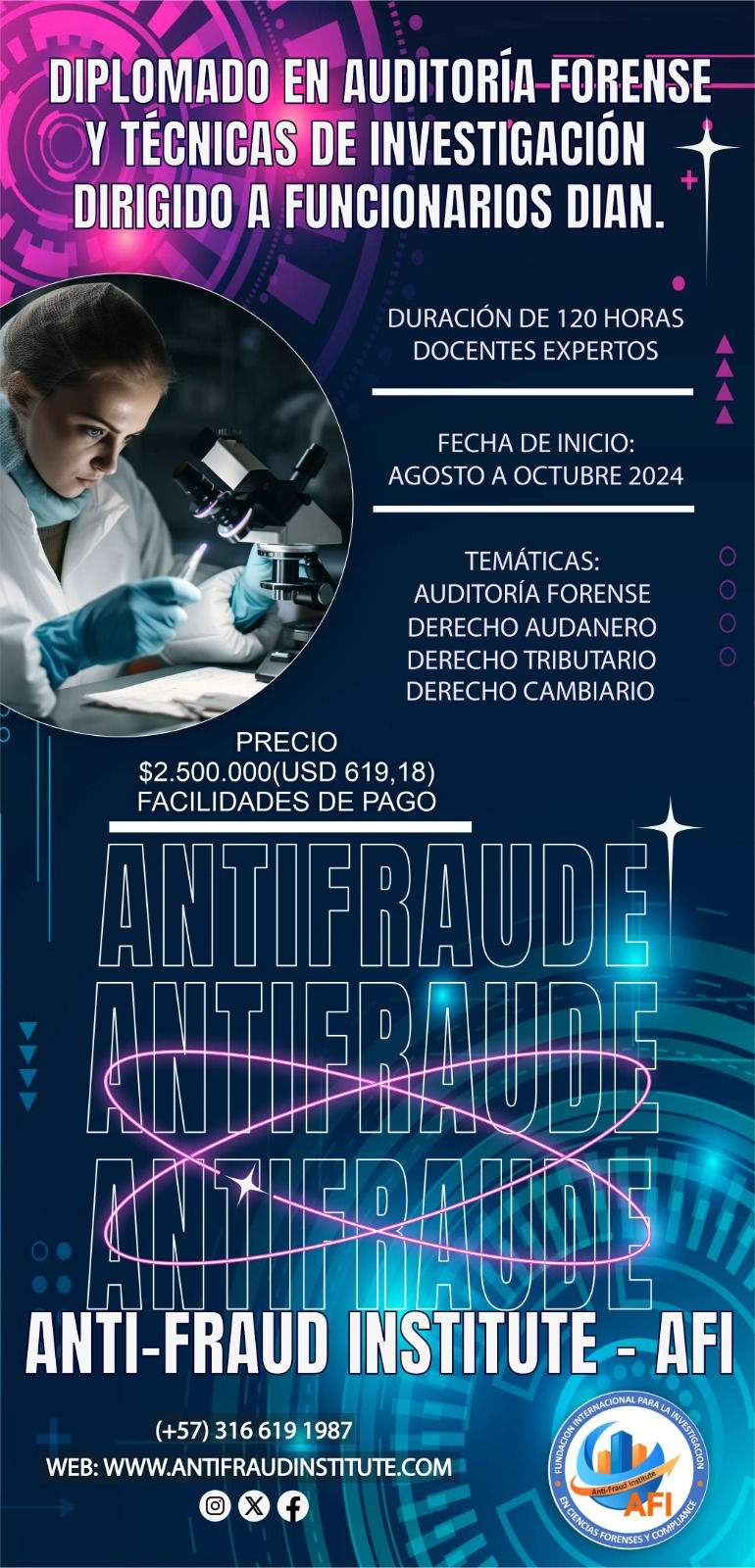 DIAN-DIPLOMADO EN AUDITORIA FORENSE Y TÉCNICAS DE INVESTIGACIÓN
