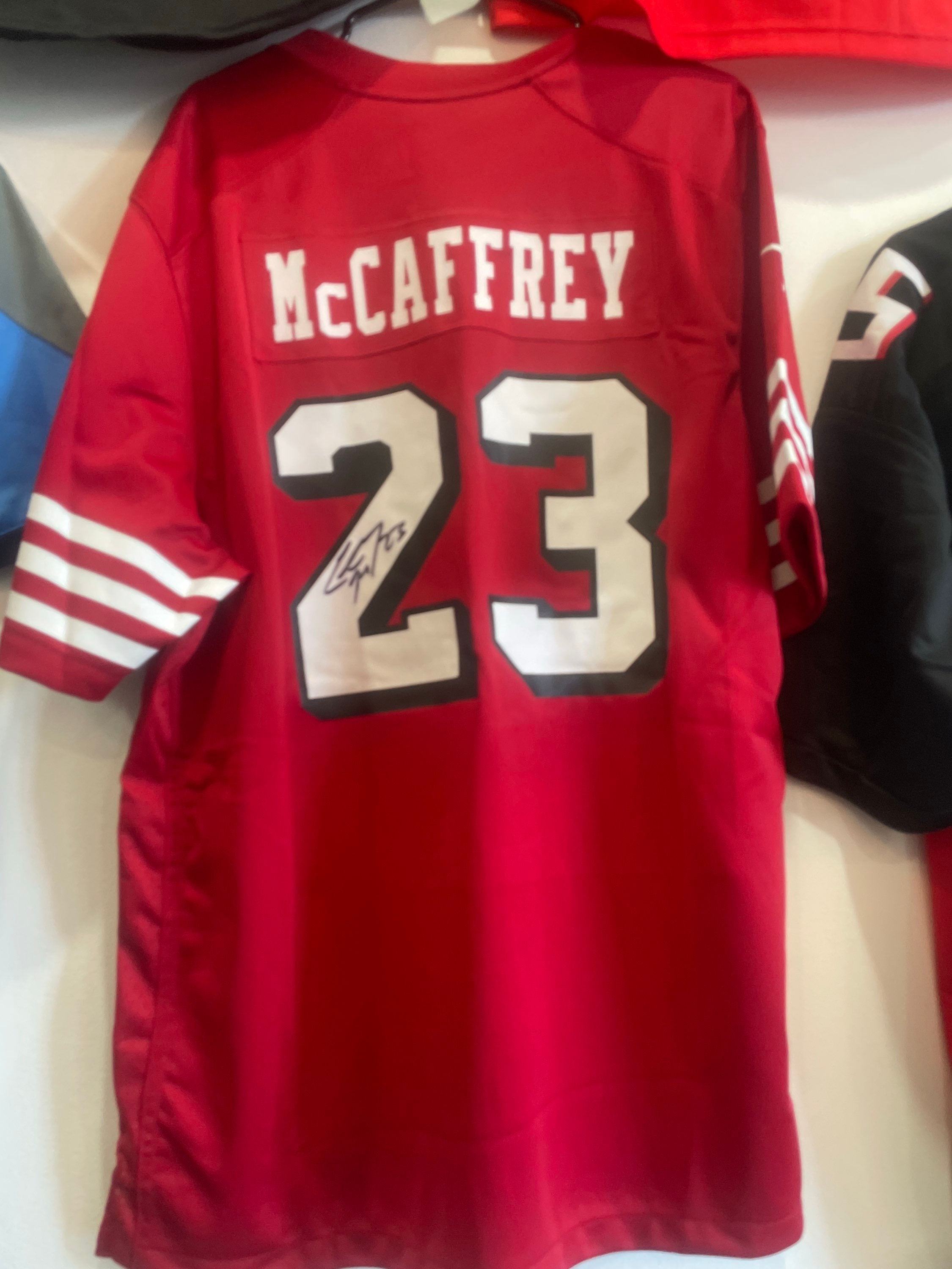 Christian McCaffrey Signed Jersey (Beckett)