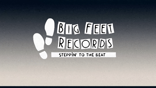 animated big feet logo
