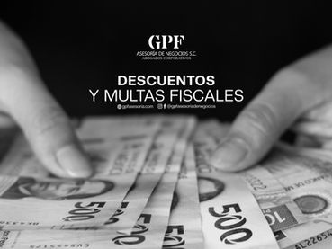Descuentos y multas fiscales