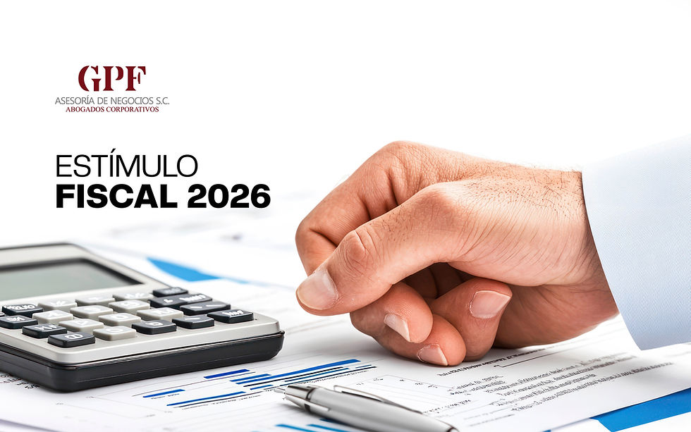 Estímulo Fiscal 2026