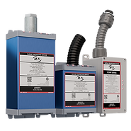 The hardwired units provide superior control over transients by delivering low clamping voltages combined with high surge energy handling capabilities.
