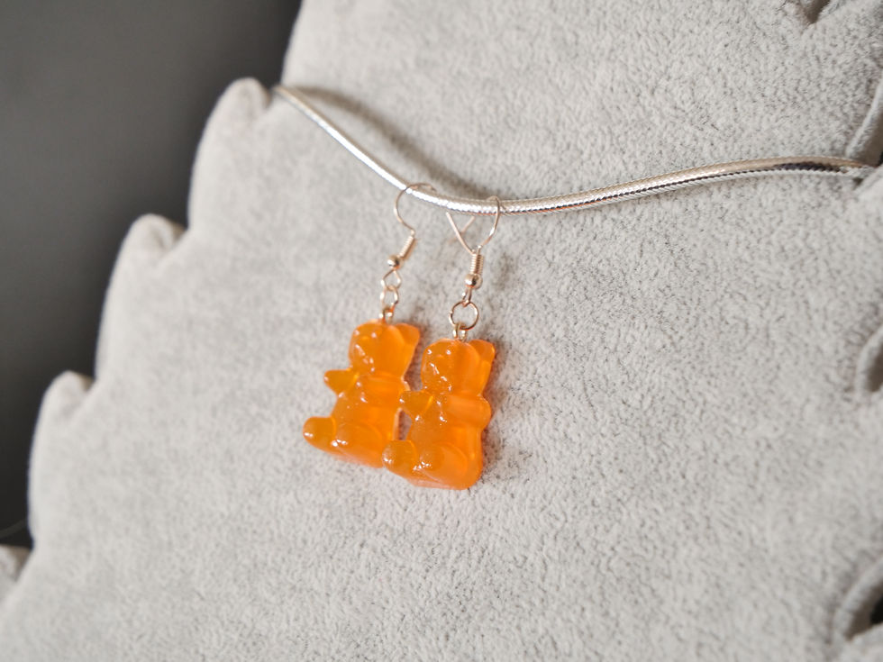 Thumbnail: Earrings with gummy bears