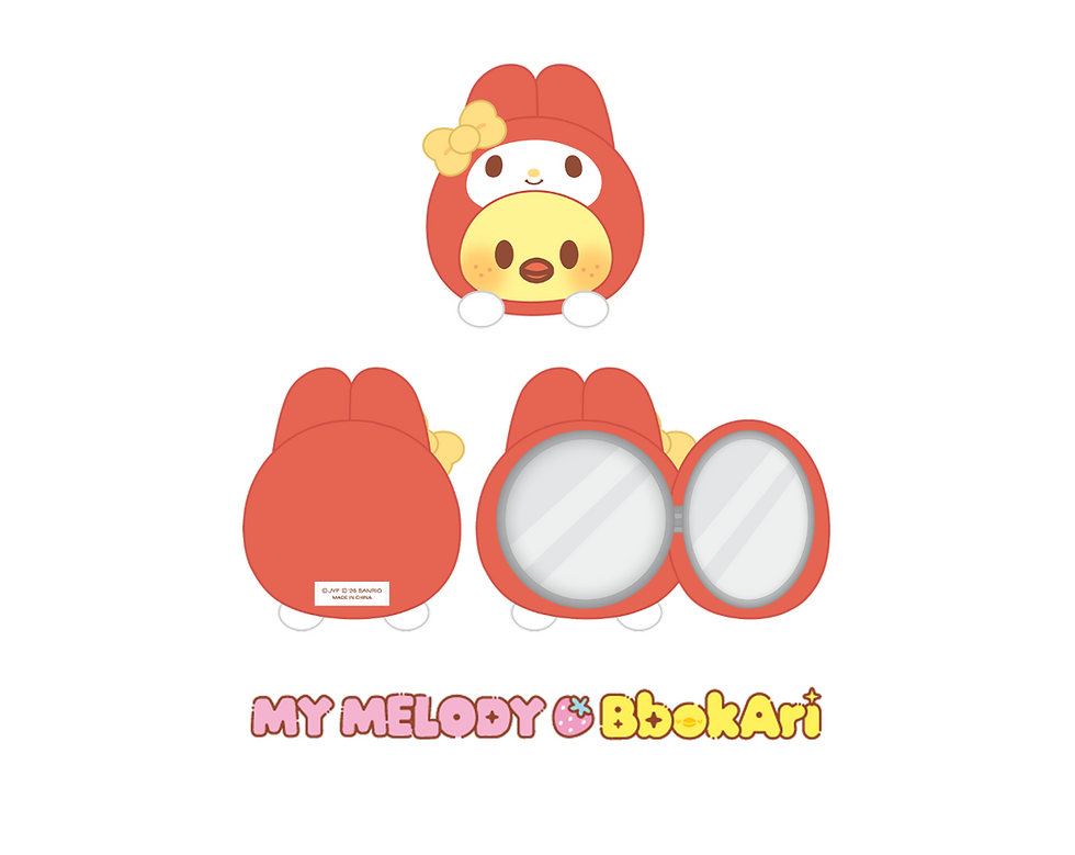 Thumbnail: [SKZOO x Sanrio] NO POB - Plush Mirror