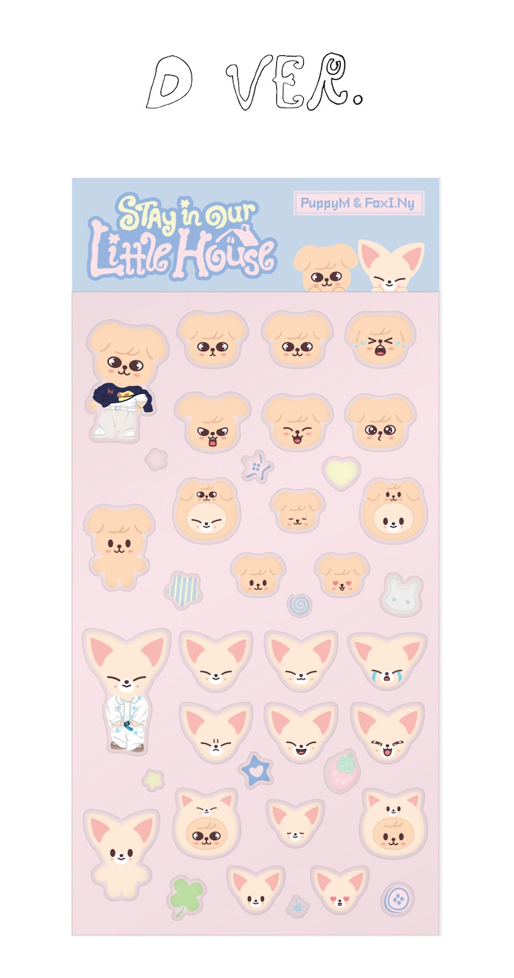 Thumbnail: [Stay in Our Little House MD]  SKZOO 3D Sticker