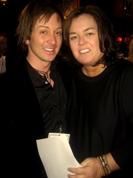 Rosie O'Donnell and Johnny Alonso