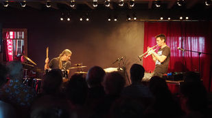 Fabrice Bony (drums) & Marc Niess (Trompette)
Photo : Samantha Zaccarie