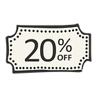 20% off