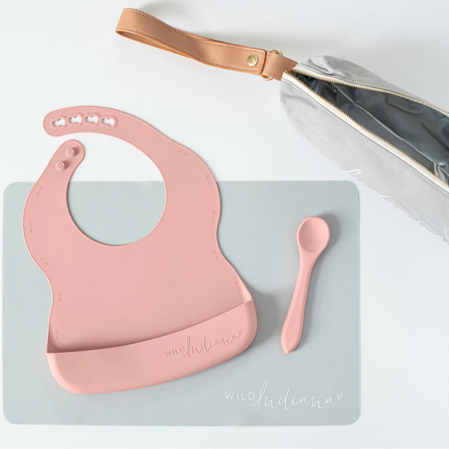 'Eating Out' Silicone Baby Feeding Sets Wild Indiana victorscot
