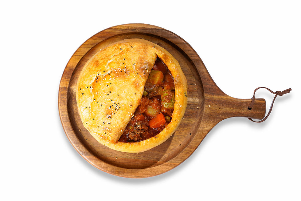 Fakhara Mixed Vegetables with Meat and Rice - فخارة خضار مشكل باللحم مع الارز image