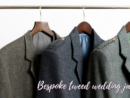 Bespoke Tweed wedding Jackets
