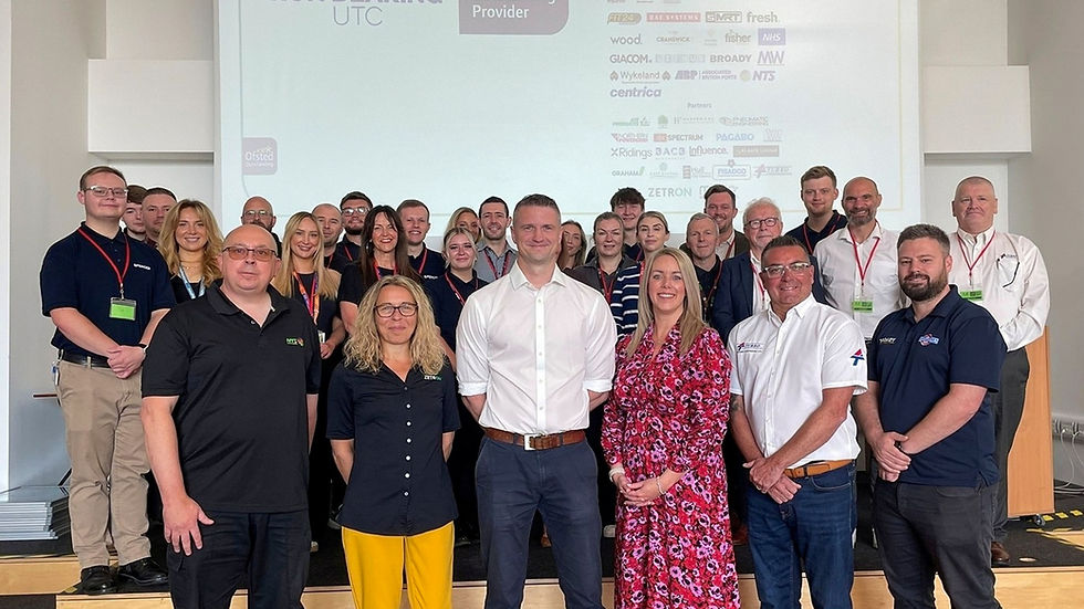 Members of Turbo Systems join Ron Dearing celebration event with partners.