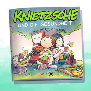 Umschlagbild "Knietzsche und die Gesundheit"
