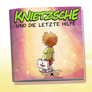 Umschlagbild "Knietzsche und die Letzte Hilfe"