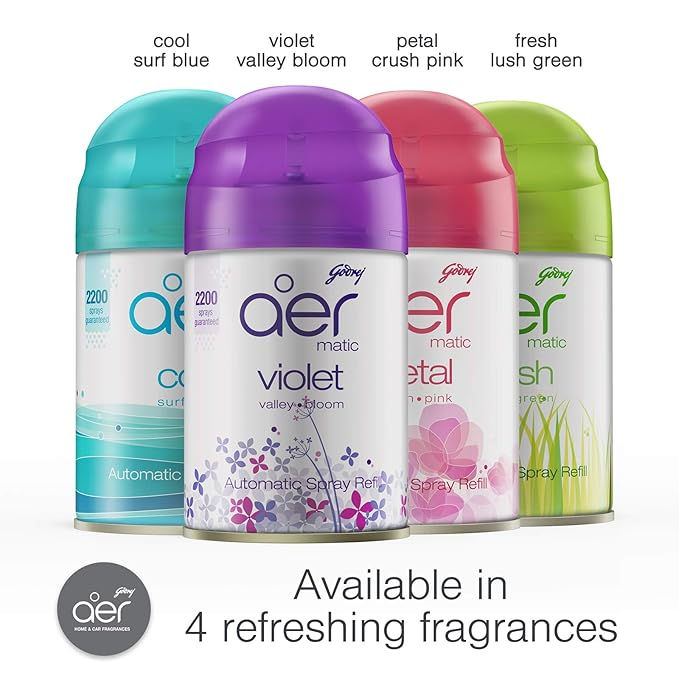 Thumbnail: Godrej aer Matic Automatic Room Fresheners Refill Pack
