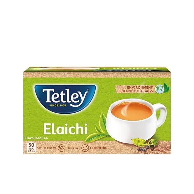 Thumbnail: Tetley | Elaichi Flavoured Chai | Black Tea | 50 Tea Bags