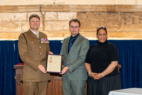 Craft Prospect receives an Employer Recognition Scheme (ERS) Bronze Award from the Armed Forces