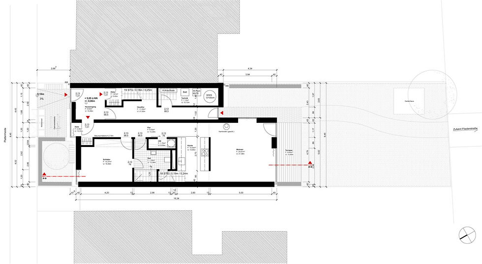Grundriss Erdgeschoss Plattenheide