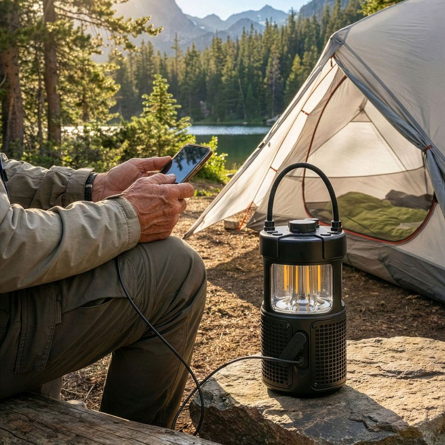 Thumbnail: ER Lantern LED Lantern with Bluetooth speaker