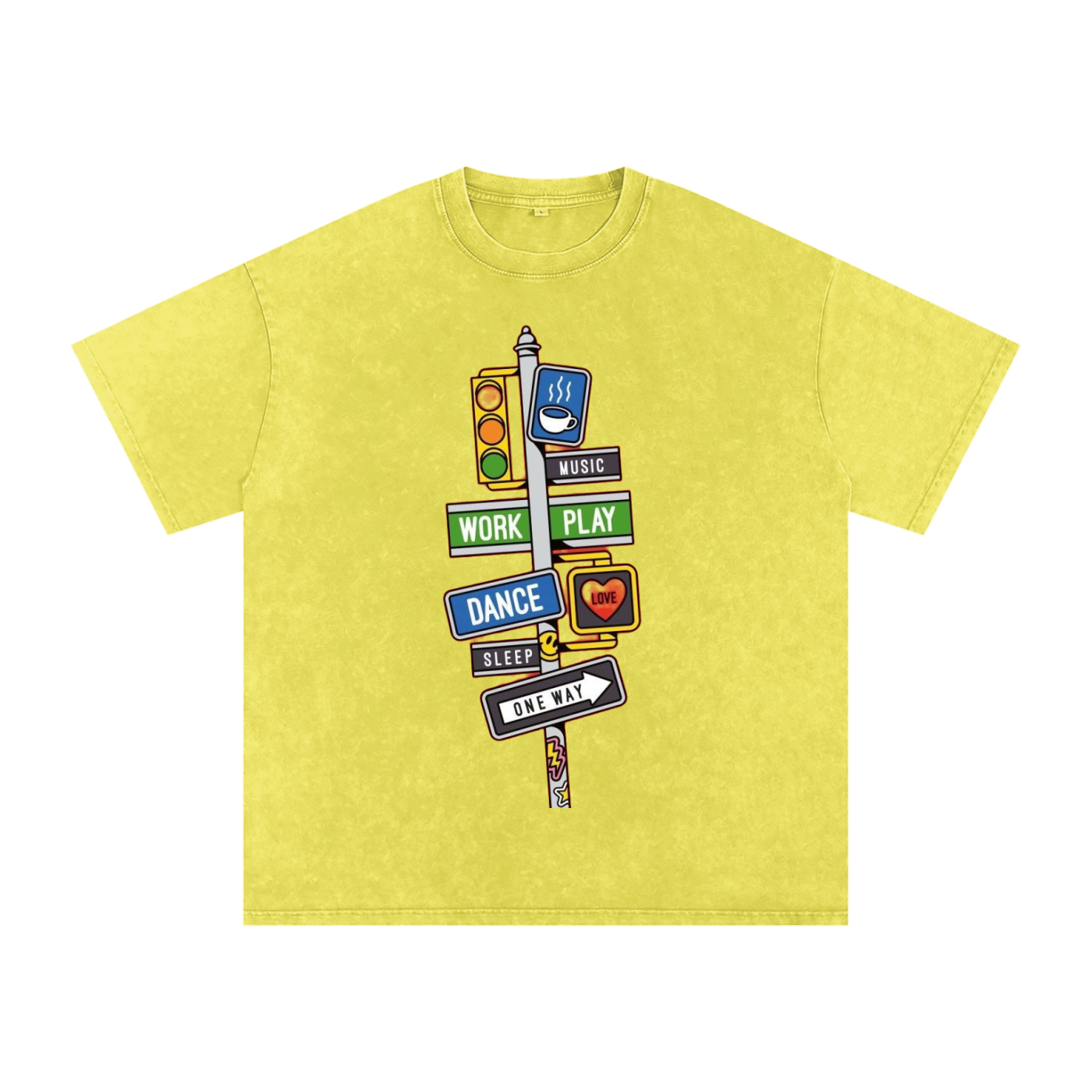 Unisex T-Shirts cotton loose fit drop shoulder casual outdoor summer style daily