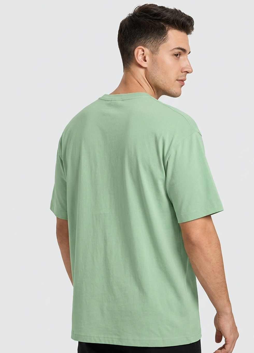 Thumbnail: Men's T-Shirts Cotton 180 GSM Regular Fit Comfortable Smooth Lightweight Stylish
