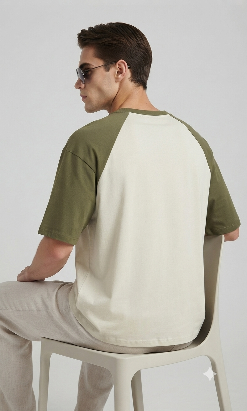 Thumbnail: Durable 100% Cotton Men's T-Shirt Relaxed Oversized Fit Modern Casual Daily Wear