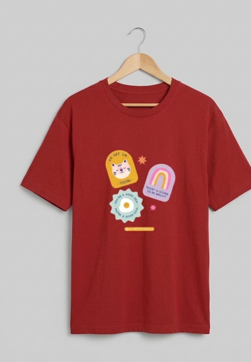 Thumbnail: Men's T-Shirts Premium Cotton 180 GSM Regular Fit Comfortable Breathable Stylish
