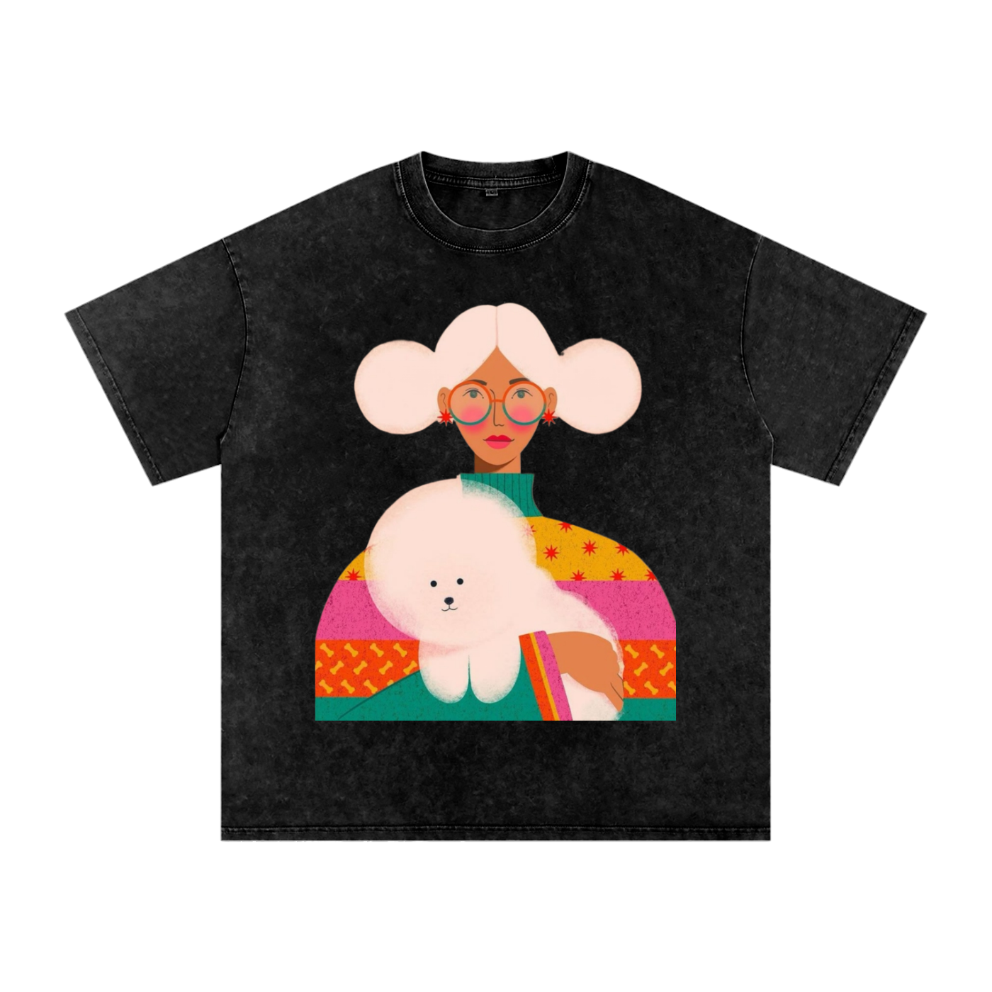 Classic fit unisex T-Shirts cotton loose round neck casual summer daily wear