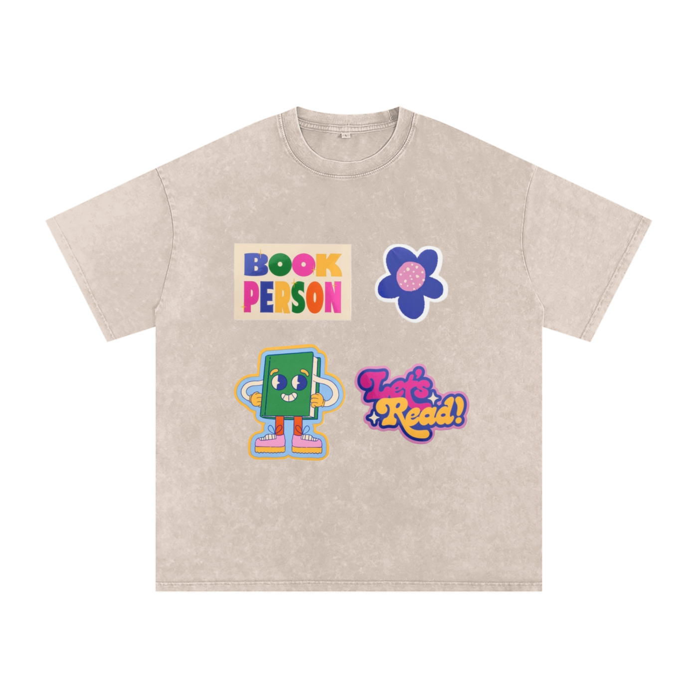 Premium cotton unisex T-Shirts loose fit washed casual summer street daily wear