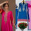 Thumbnail: Heavy Embroidered Kurta with Matching Pant and Soft Net Dupatta for Women