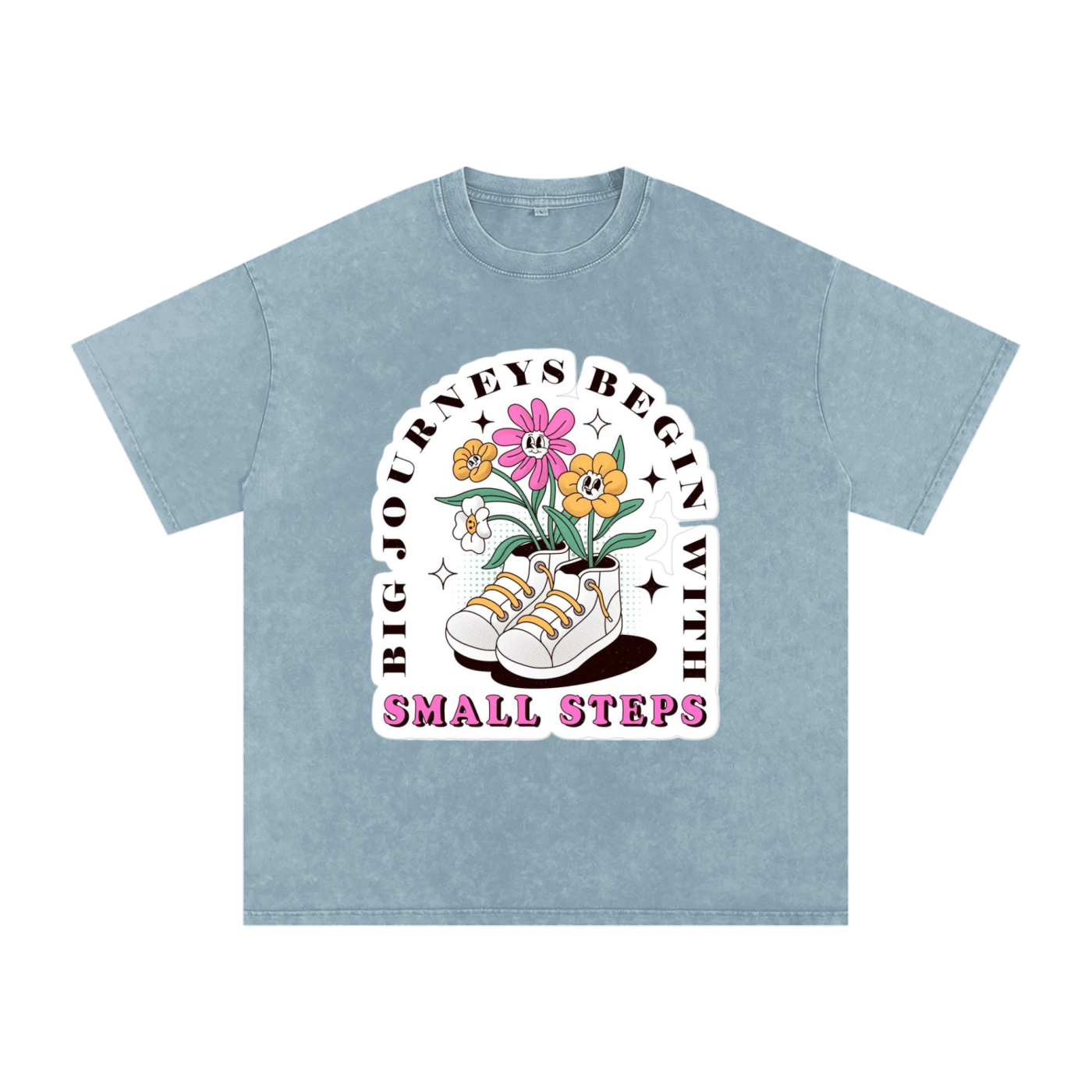 Unisex T-Shirts relaxed street loose fit pure cotton round neck summer casual