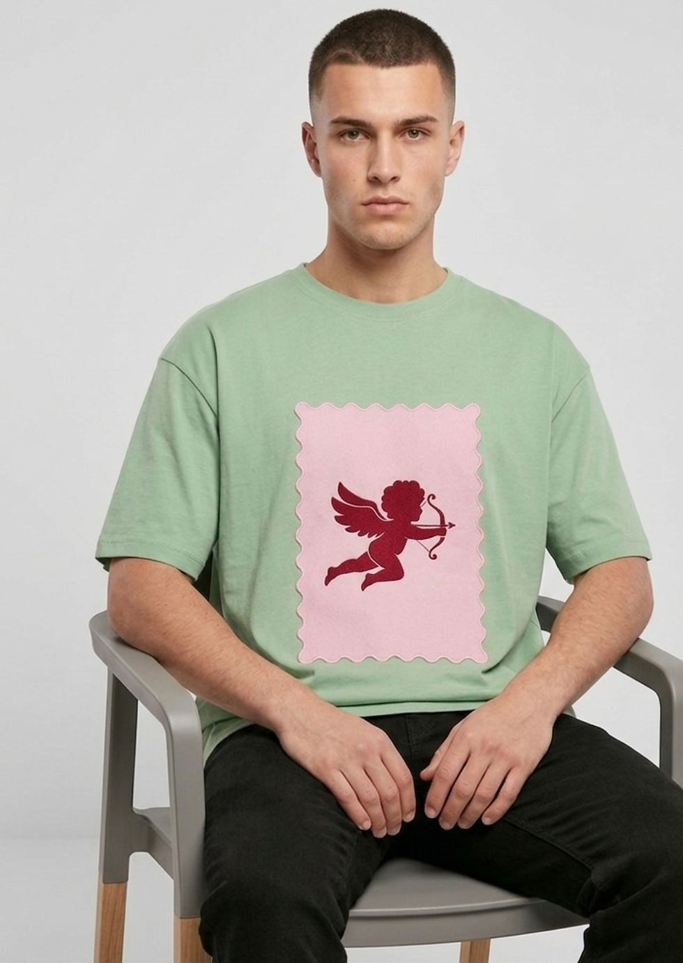 Thumbnail: Men's T-Shirts Fine Cotton 180 GSM Comfortable Lightweight Regular Fit Durable 