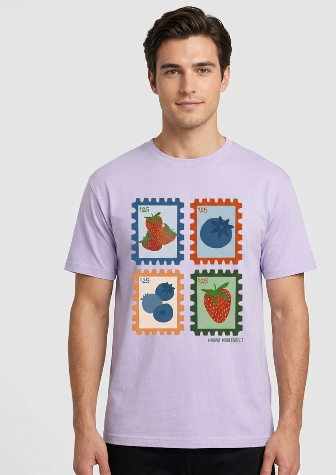 Men's T-Shirts Cotton Rich 180 GSM Regular Fit Clean Smart Stylish Casual Wear