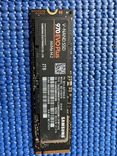 Samsung 970 EVO Plus M 2 NVMe 2TB V NAND SSD Excellent Health samsung-970-evo-plus-m-2-nvme-2tb-v-nand-ssd-excellent-health