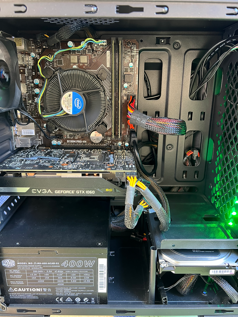 Thumbnail: LED Gaming PC GTX 1060 i5-6400 16GB RAM SSD 256GB & HDD 1TB Flight Simulator 202