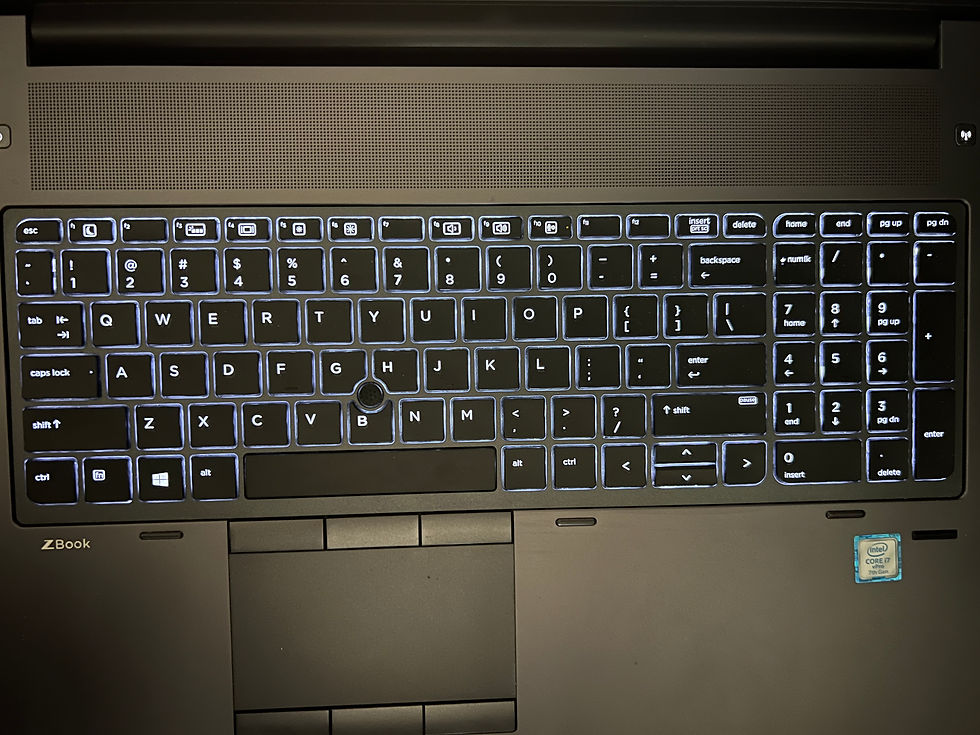 Thumbnail: HP ZBook 17 G4 Workstation FHD 17” i7-7820HQ 16GB 256GB NVMe & HDD 1TB Graphics 