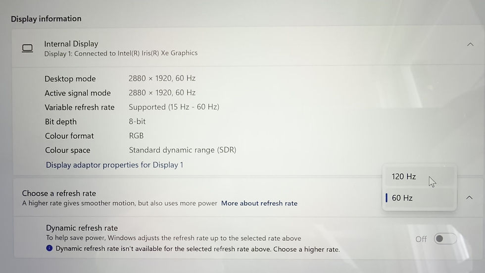 Thumbnail: TOP SPECS Microsoft Surface Pro 8 13” Touch 120Hz 11th gen i7-1185G7 16GB NVMe 5
