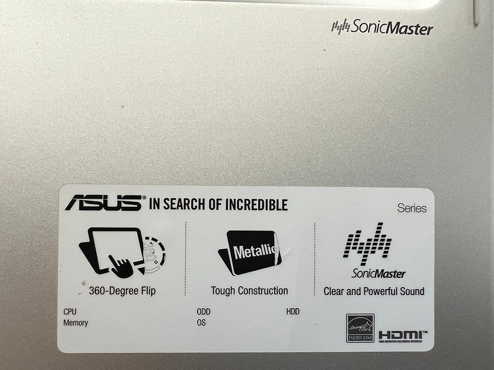 Thumbnail: Asus TP500LA Touchscreen 15.6” 360 Deg. Flip i5-4210U 12GB RAM SSD 256GB - Warra