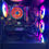 Thumbnail: Colorful RGB Gaming PC RTX 2070 Super 8-Core Ryzen 7 3700X 32GB RAM NVMe 512GB H