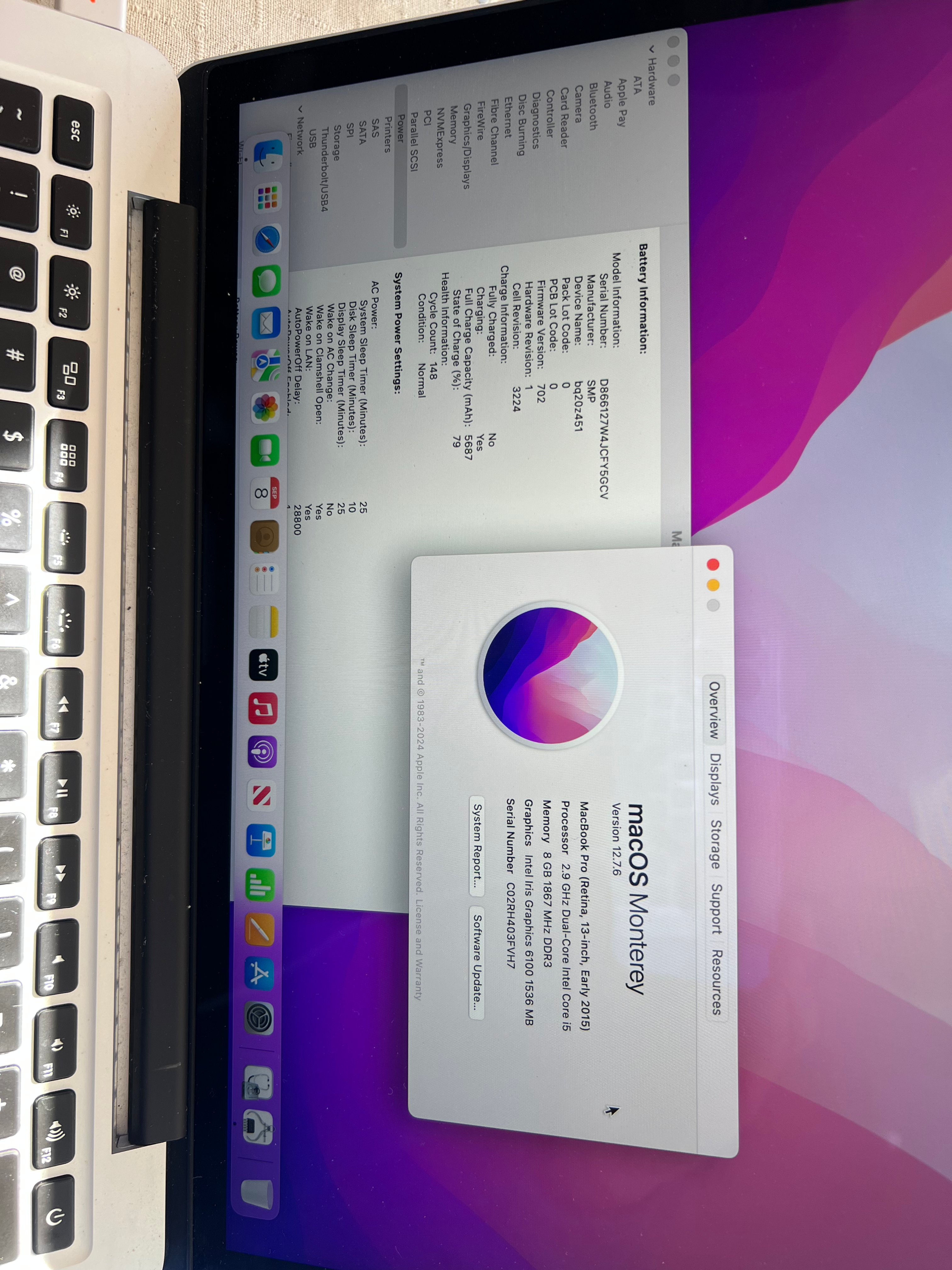 2 x MacBook Pro 2015 13.3” i5 8g 128g/512g - custom order