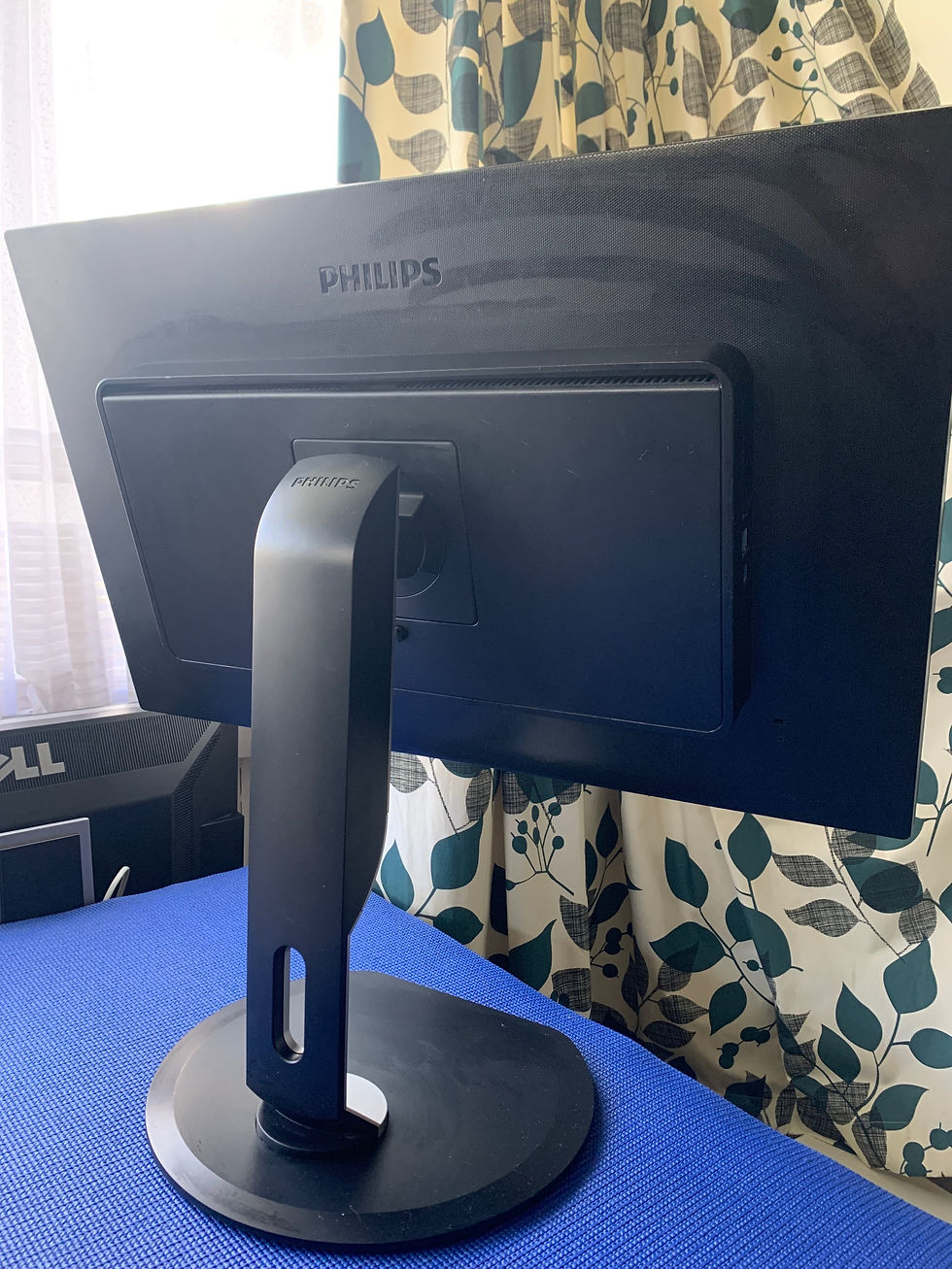 Thumbnail: Professional Philips 27” QHD 2K IPS LED Monitor Crystal Clear Webcam & Speakers