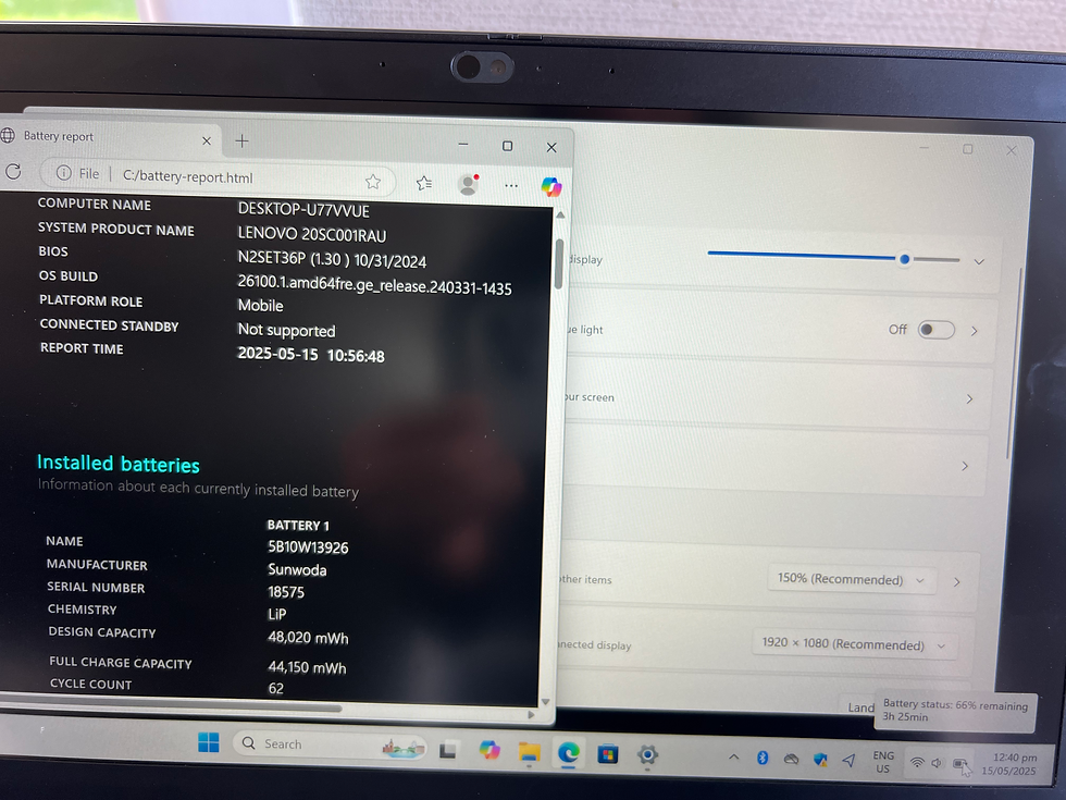 Thumbnail: Very Reliable LENOVO THINKPAD X390 10th gen Intel Core i7-10510U QuadCore 4.9GHz
