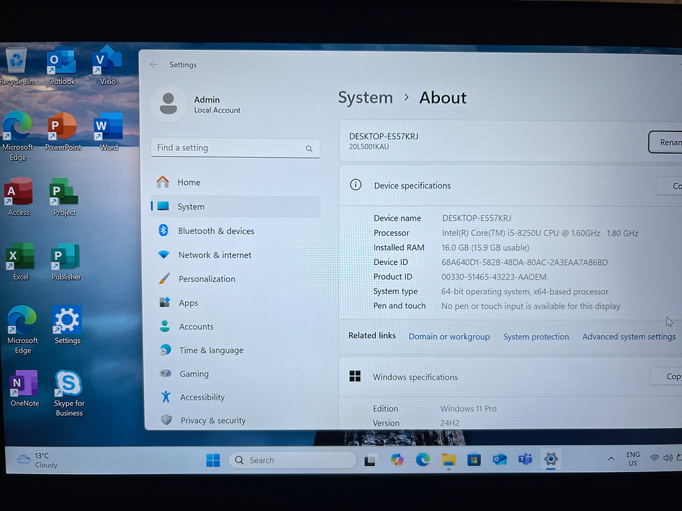Thumbnail: Multiple Lenovo T480 14” FHD 8th gen i5/i7 16GB RAM SSD 256GB/512GB - Warranty