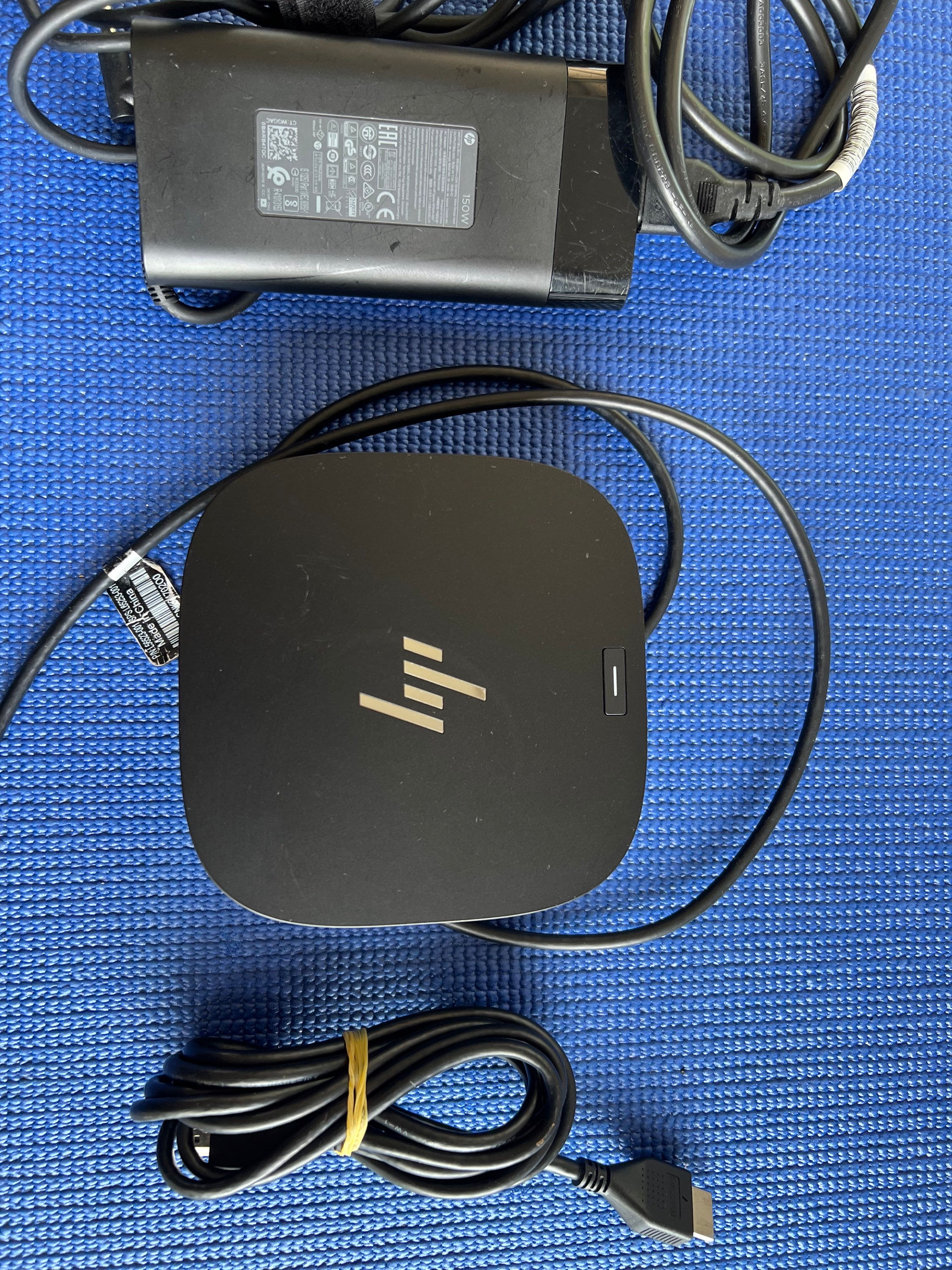 HP Universal Dock G2 4K USB-C/A HSN-IX02 USB 3.0 TYPE C with 120W Power Adapter