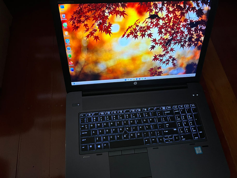 Thumbnail: HP ZBook 17 G4 Workstation FHD 17” i7-7820HQ 16GB 256GB NVMe & HDD 1TB Graphics 